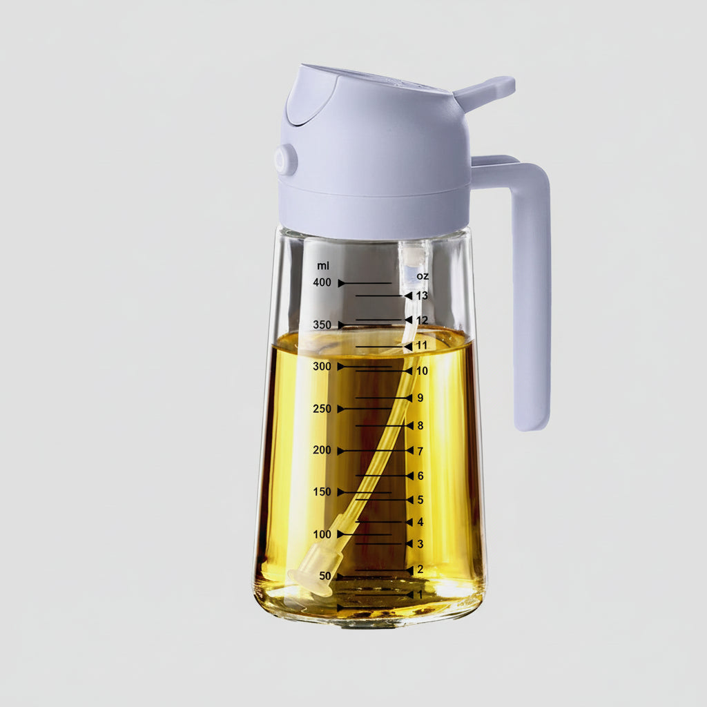 16oz Glass Olive Oil Sprayer Dispenser Kitchen BBQ