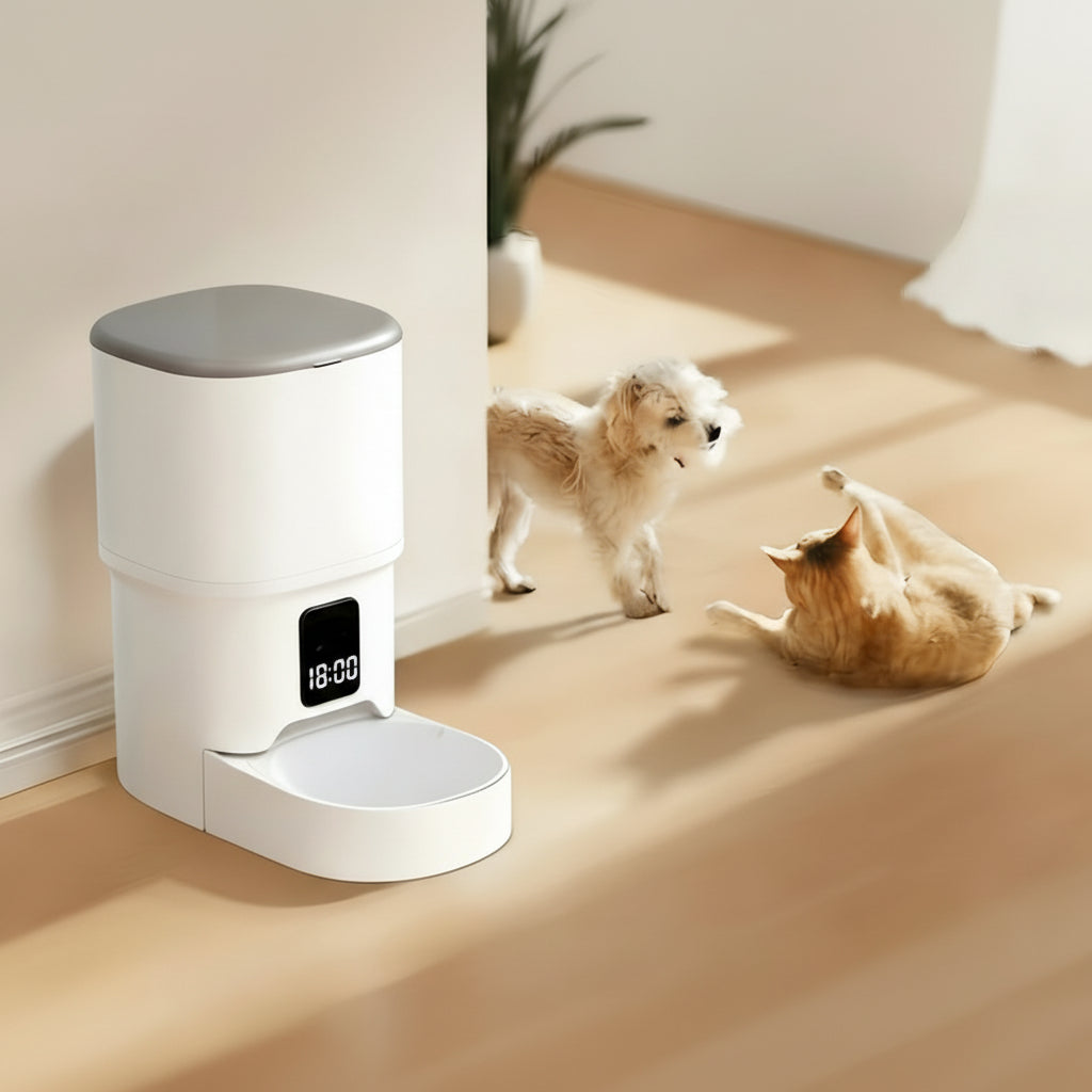 Smart Pet Feeder App Controlled Automatic Food Dispenser USB