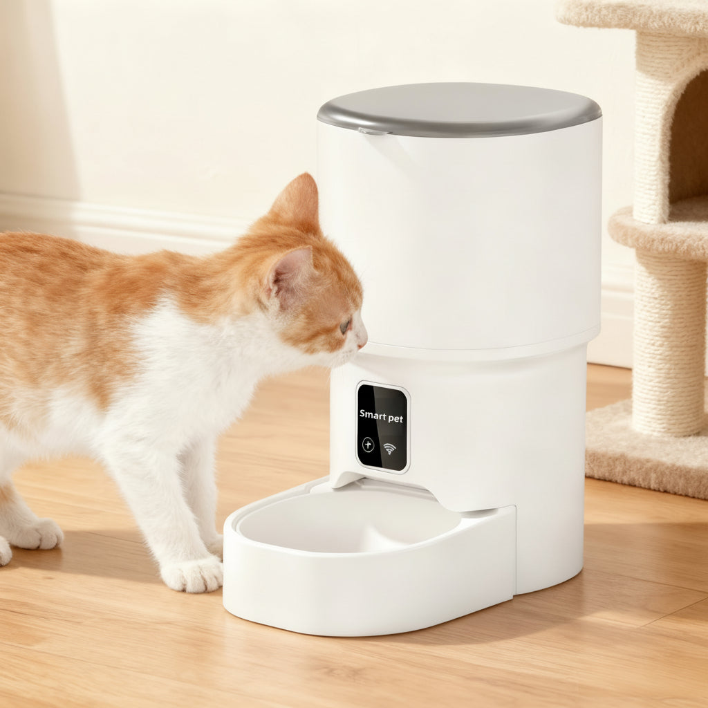 Smart Pet Feeder App Controlled Automatic Food Dispenser USB