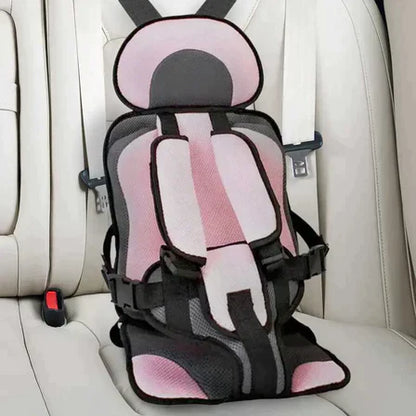 Portable Child Car Seat | Compact, Padded Travel Seat