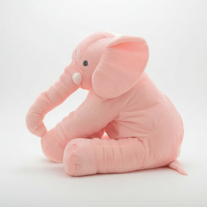 Cuddly Plush Elephant Cushion Children Babies