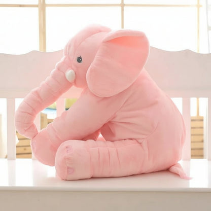 Cuddly Plush Elephant Cushion Children Babies