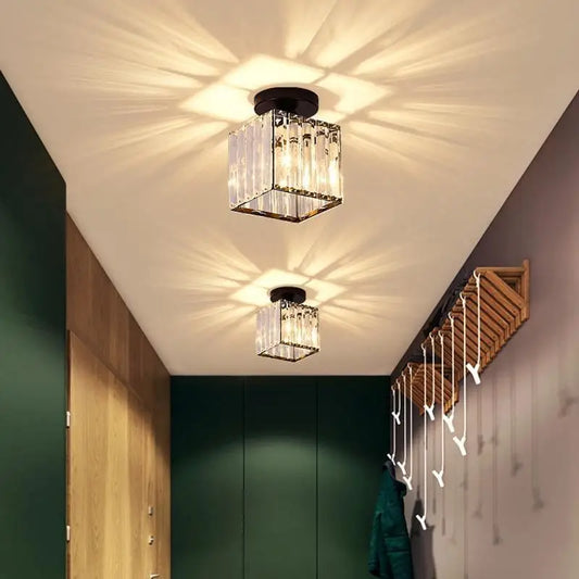 Glass Ceiling Light | Sparkling Ceiling Accent