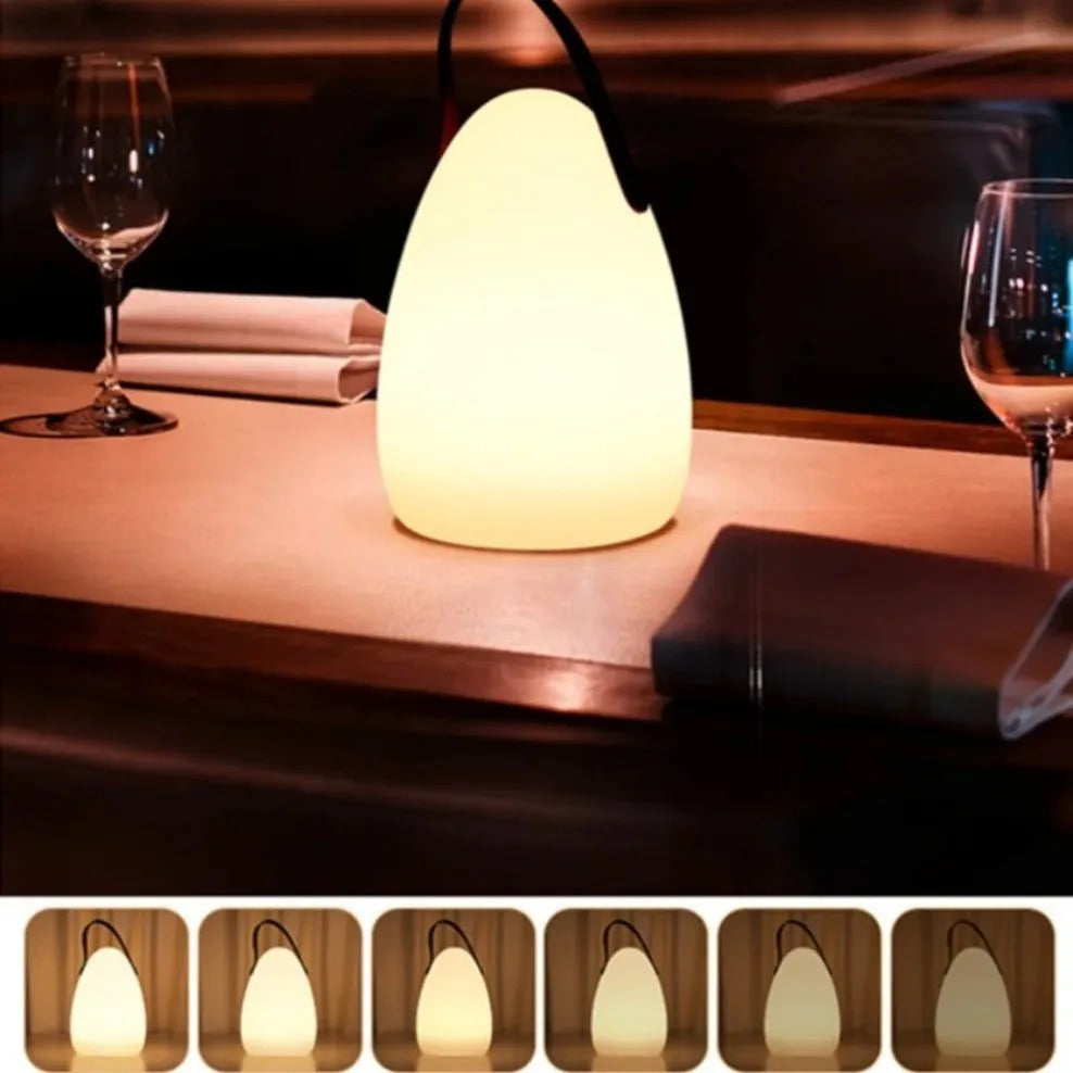 Portable Waterproof Cordless Lamp with Remote Control