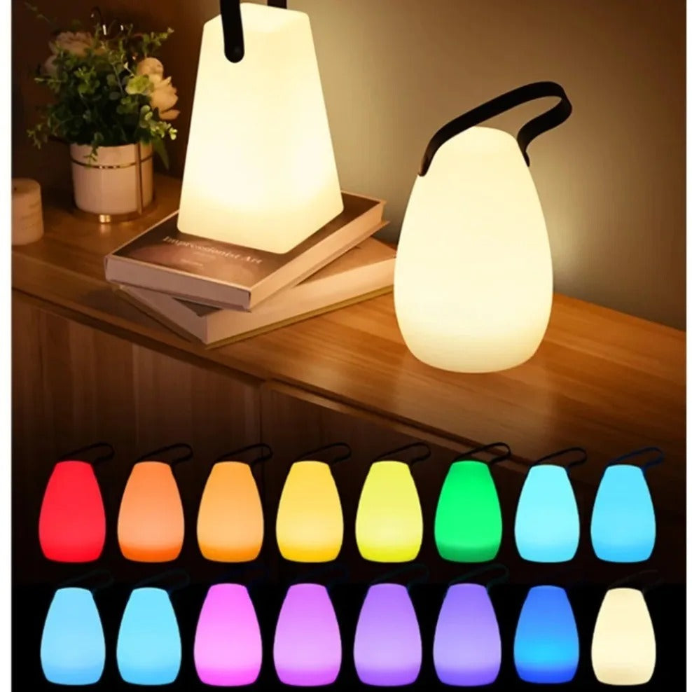 Portable Waterproof Cordless Lamp with Remote Control