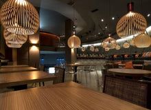 Wooden Pendant Light | Handcrafted Hanging Lamp