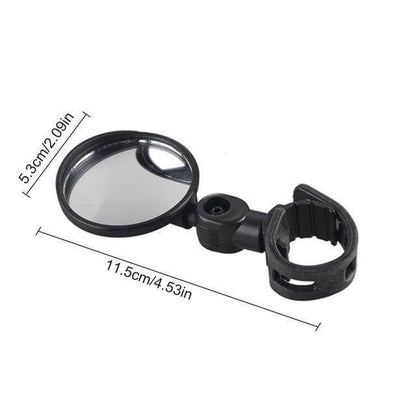 Bike Mirror Handlebar Adjustable 360 Degree Rear View