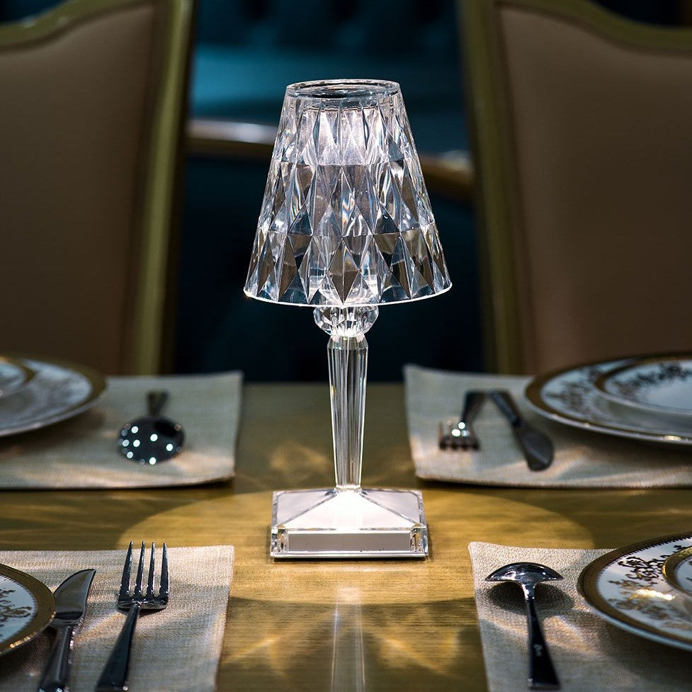 Crystal-Effect Table Lamp | Sparkling Ambient Light