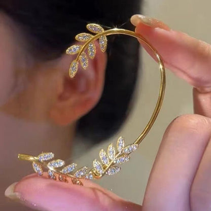 Clip On Earrings Cubic Zirconia Women Fashion Jewelry