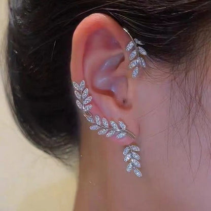 Clip On Earrings Cubic Zirconia Women Fashion Jewelry