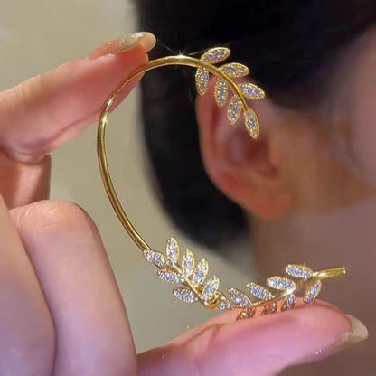 Clip On Earrings Cubic Zirconia Women Fashion Jewelry