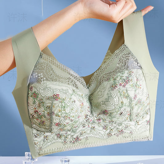 Womens Push Up Bra No Wire Wrapped Chest Support