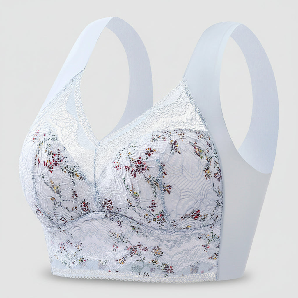 Womens Push Up Bra No Wire Wrapped Chest Support