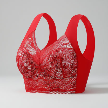 Womens Push Up Bra No Wire Wrapped Chest Support