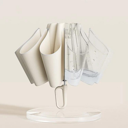 Windproof Compact Umbrella | Reflective Travel Design