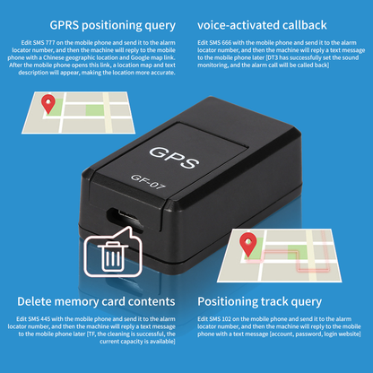 GPS Tracker Magnetic Real-Time Vehicle and Asset Tracking Device