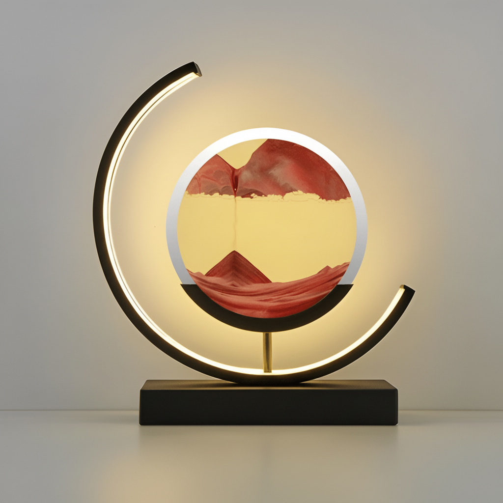 Mood Lighting Sand Glow Lamp Calming Movement