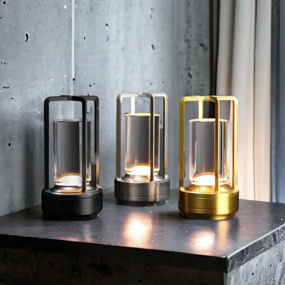 NordicaGlow Table Lamp | Wireless LED Design