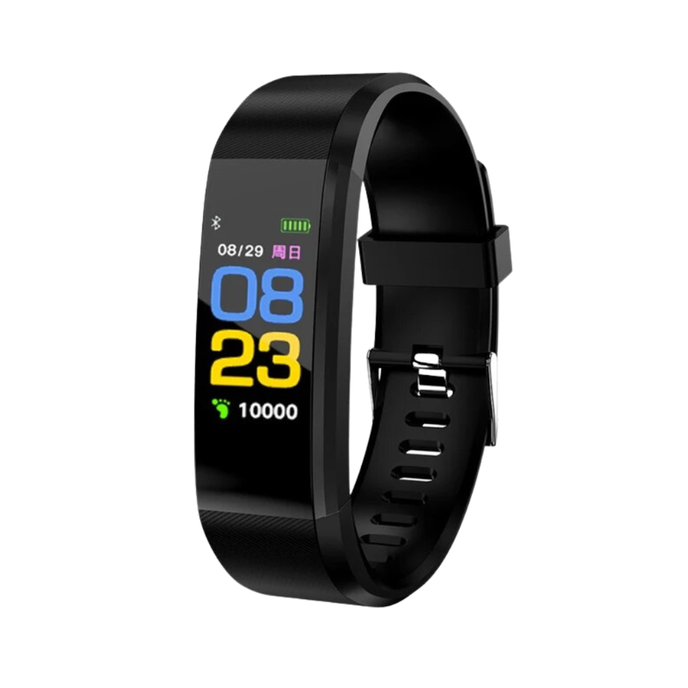 Smartwatch Fitness Tracker for Seniors with Health Monitoring