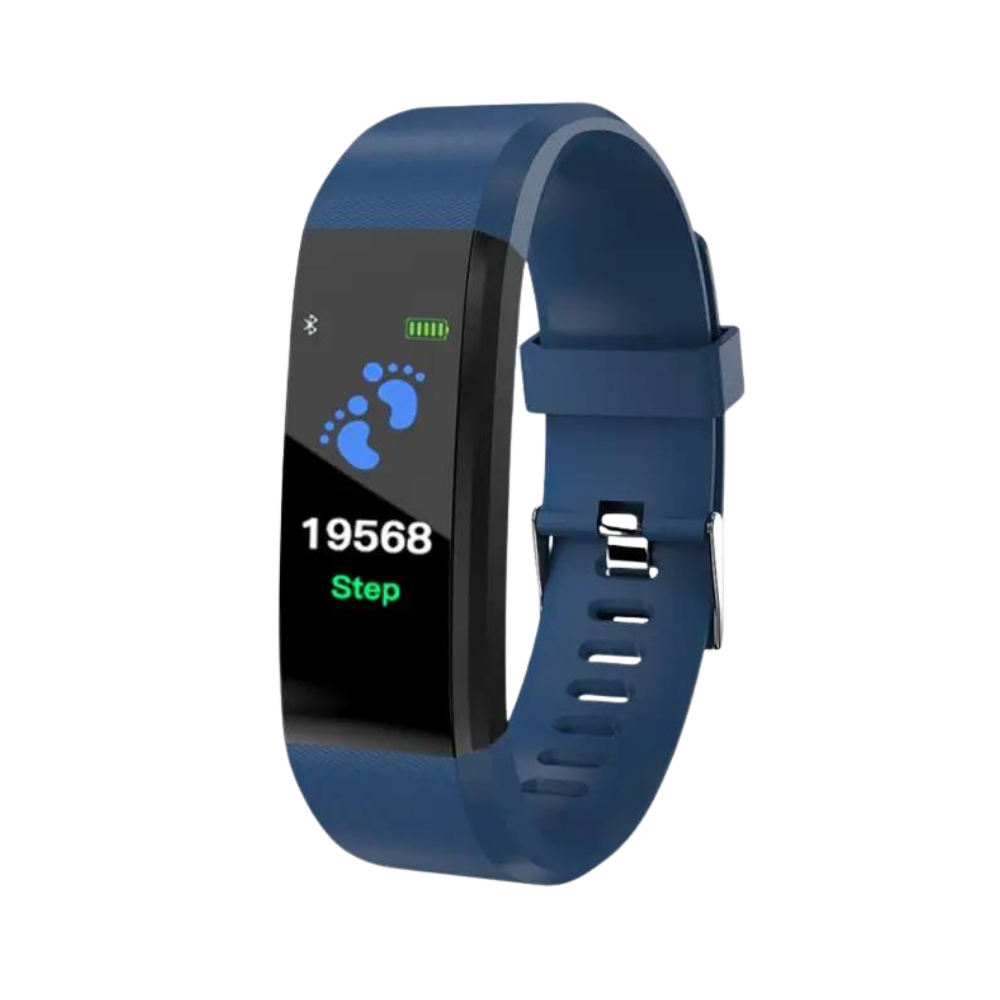 Smartwatch Fitness Tracker for Seniors with Health Monitoring