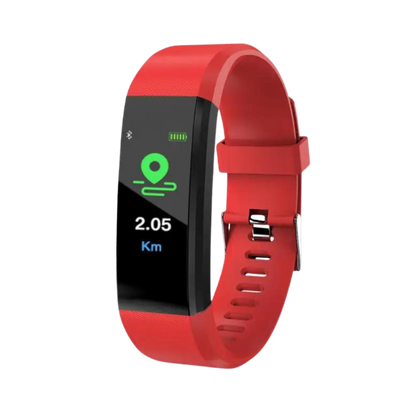 Smartwatch Fitness Tracker for Seniors with Health Monitoring