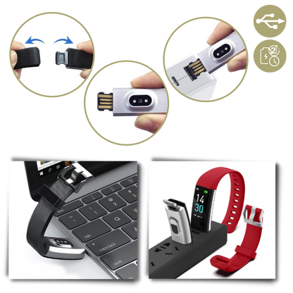 Smartwatch Fitness Tracker for Seniors with Health Monitoring