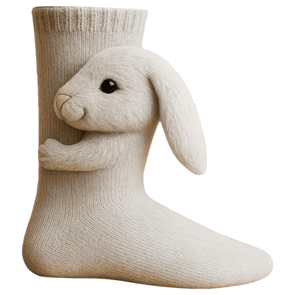 3D Knitted Animal Hug Socks