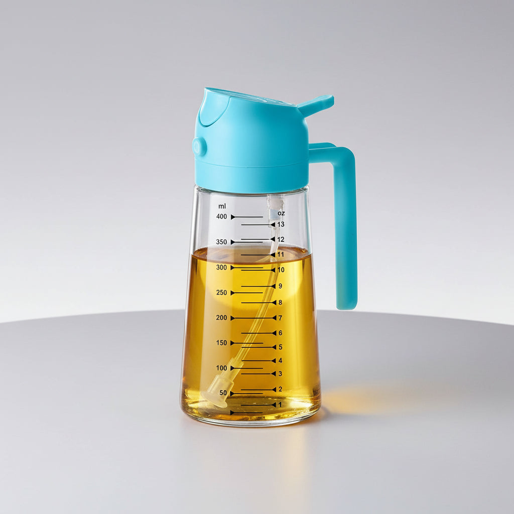 16oz Glass Olive Oil Sprayer Dispenser Kitchen BBQ