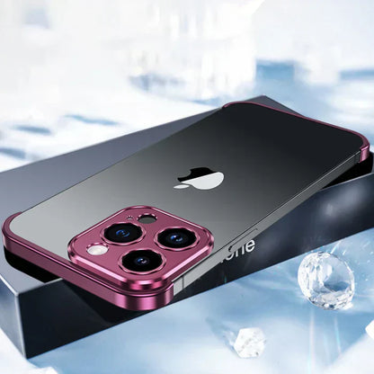 Slim metal-finish phone case | Matte everyday cover