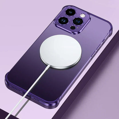 Slim metal-finish phone case | Matte everyday cover