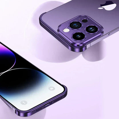 Slim metal-finish phone case | Matte everyday cover