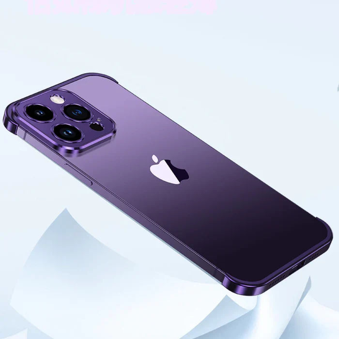 Slim metal-finish phone case | Matte everyday cover