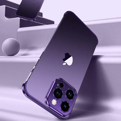 Slim metal-finish phone case | Matte everyday cover