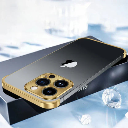 Slim metal-finish phone case | Matte everyday cover