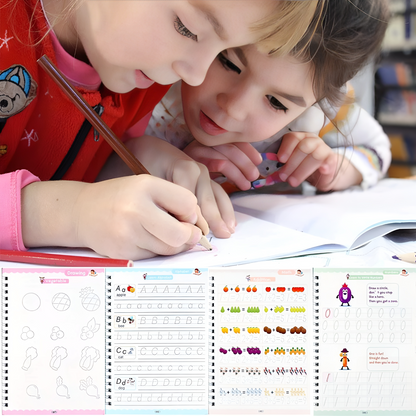 Tracing Book for Kids – Educational Alphabet, Numbers & Drawing Set
