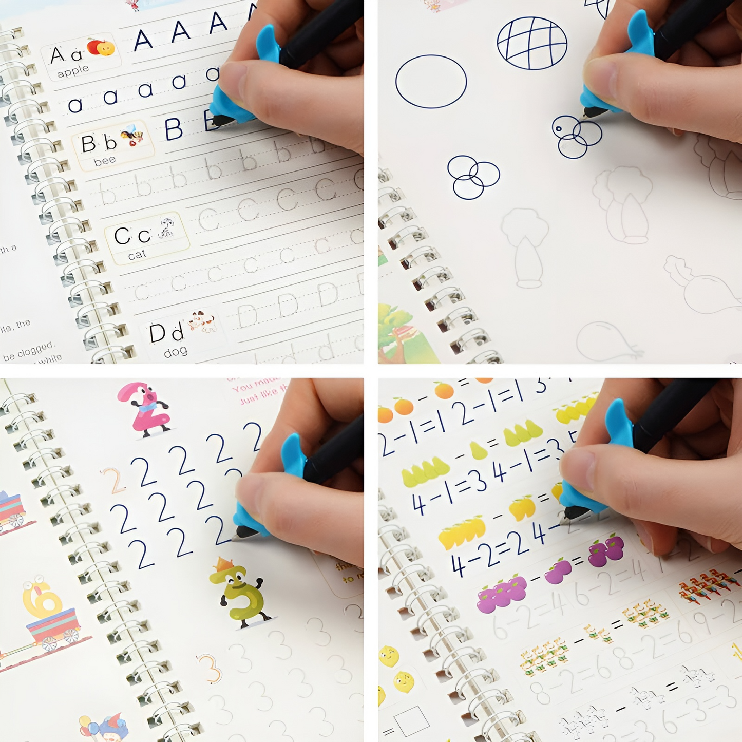 Tracing Book for Kids – Educational Alphabet, Numbers & Drawing Set