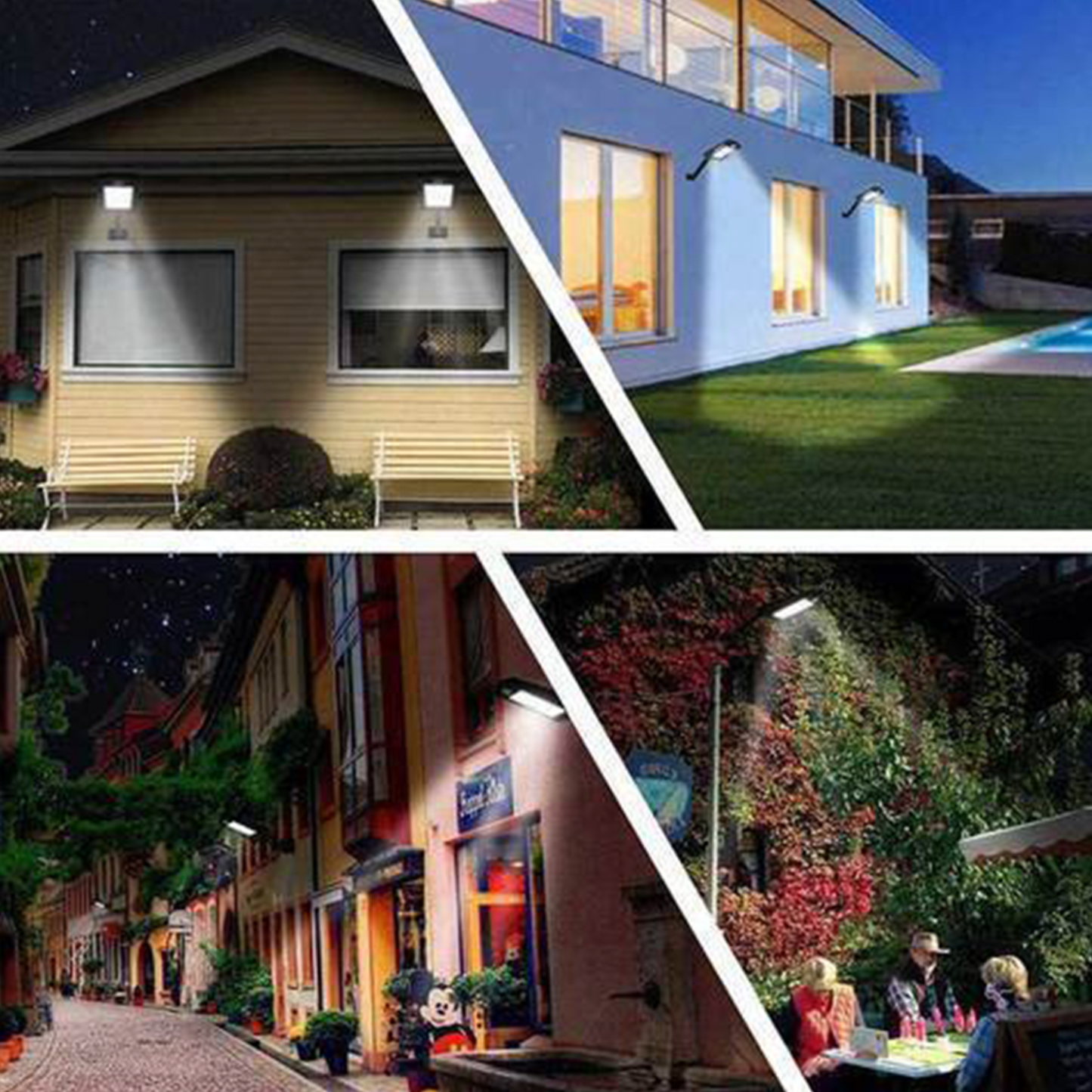 Solar LED Outdoor Street Lamp with Bright LEDs
