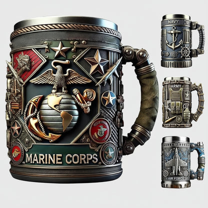 Mug Decorative Army Navy Air Force Marine Tactical Style