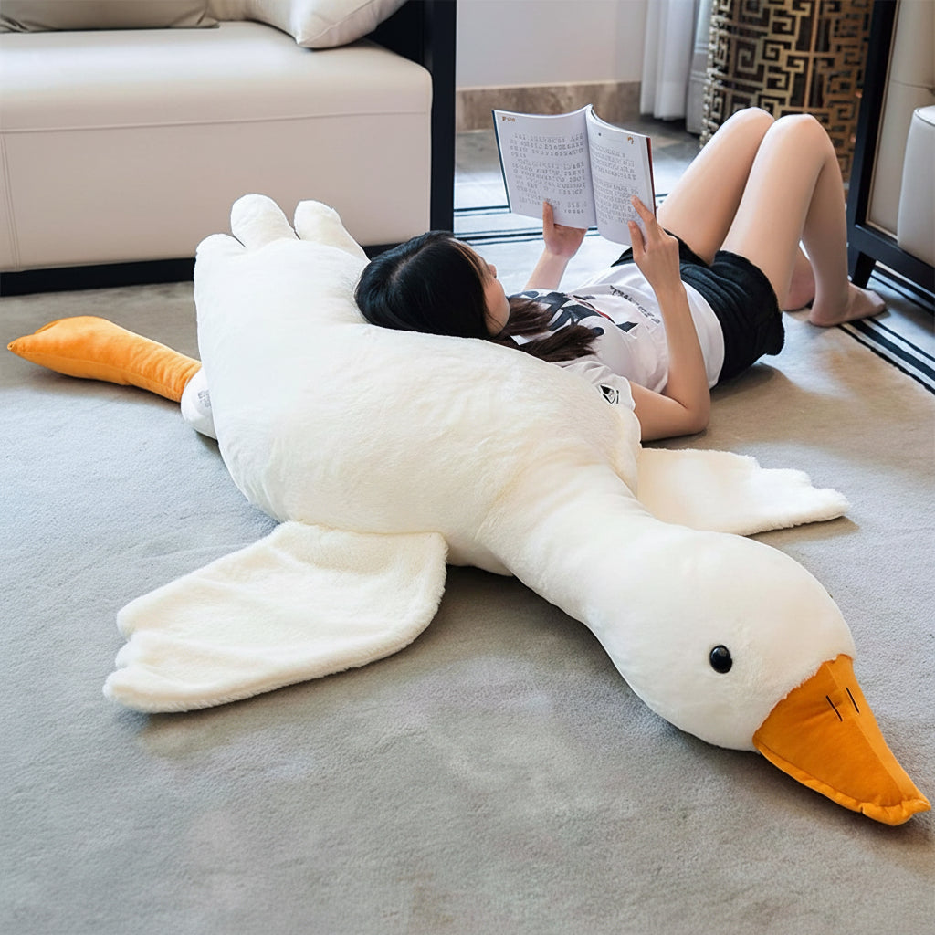 Toy Large Stuffed Goose Plush Kids Home Decor