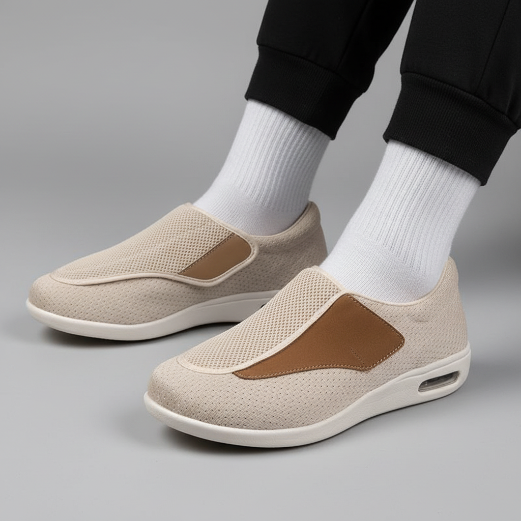 Memory Foam Shoes Zero Drop Supportive Design