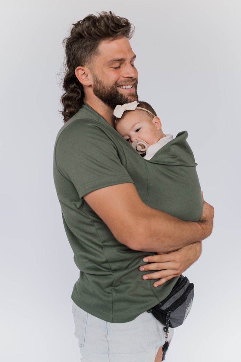 Baby Carrier Wrap Ergonomic Soft Cotton Hands Free Carrier Shirt
