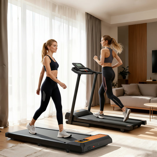 Treadmill Walking Pad Incline Home Office Fitness