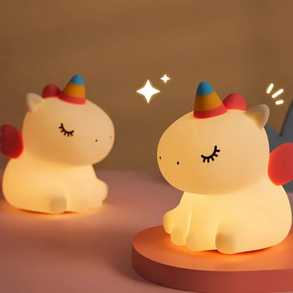 Soft Silicone Animal Night Light