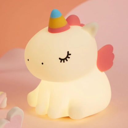 Soft Silicone Animal Night Light