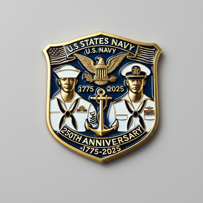 Navy Marine Corps Badge Commemorative Emblem