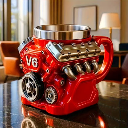 Engine Mug Coffee Cup Car Themed Drinkware