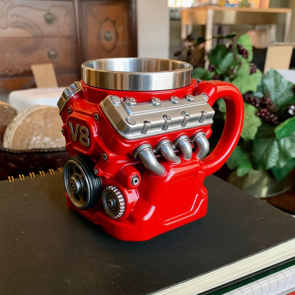 Engine Mug Coffee Cup Car Themed Drinkware