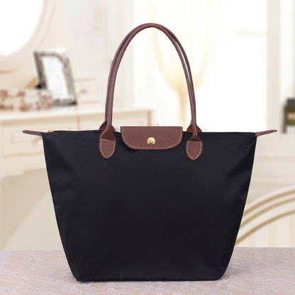 Crossbody Bag Oxford Style Faux Leather Shoulder Bag for Daily Use
