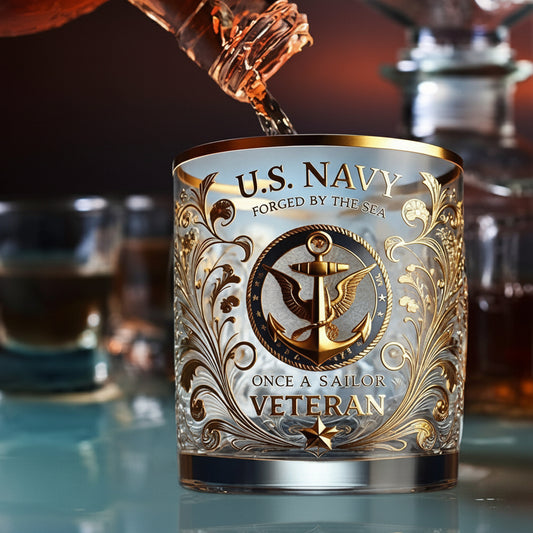 Veteran Tribute Patriotic Decorative Art Glass Heroes