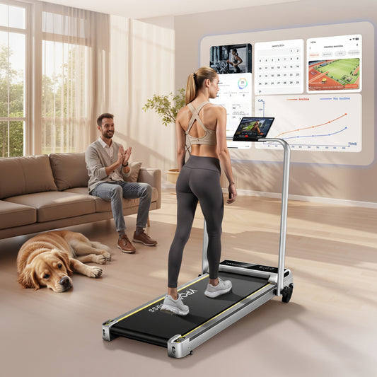 Walking Pad Incline Multifunctional Treadmill Home Office